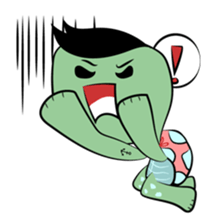 Shelly The Tomboy Turtle sticker #15684431