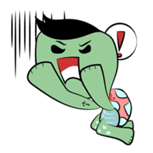 Shelly The Tomboy Turtle sticker #15684431