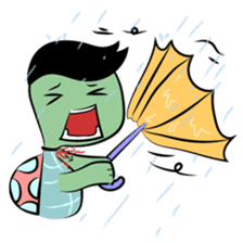 Shelly The Tomboy Turtle sticker #15684447