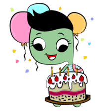 Shelly The Tomboy Turtle sticker #15684449