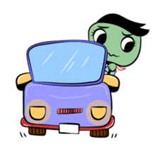 Shelly The Tomboy Turtle sticker #15684453