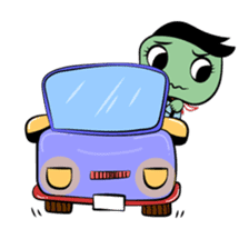 Shelly The Tomboy Turtle sticker #15684453