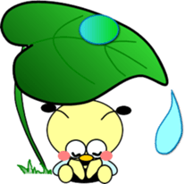 Sticker with a smile-4 sticker #15684681