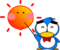 Sticker with a smile-4 sticker #15684686