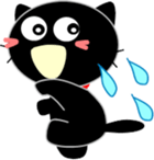 Sticker with a smile-4 sticker #15684695