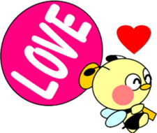 Sticker with a smile-4 sticker #15684697