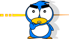 Sticker with a smile-4 sticker #15684706