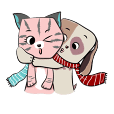 Bubu & Charley Winter Adventures sticker #15684755