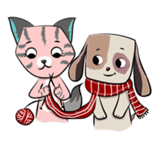 Bubu & Charley Winter Adventures sticker #15684758