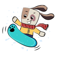 Bubu & Charley Winter Adventures sticker #15684759