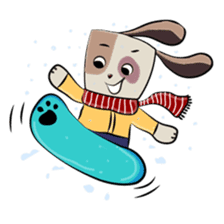 Bubu & Charley Winter Adventures sticker #15684759