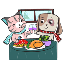 Bubu & Charley Winter Adventures sticker #15684765