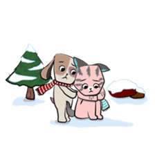Bubu & Charley Winter Adventures sticker #15684769