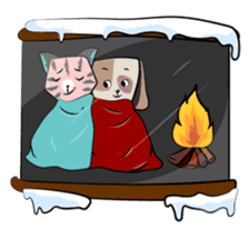 Bubu & Charley Winter Adventures sticker #15684773