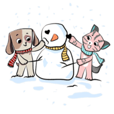 Bubu & Charley Winter Adventures sticker #15684774