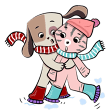 Bubu & Charley Winter Adventures sticker #15684775