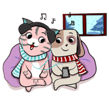 Bubu & Charley Winter Adventures sticker #15684778
