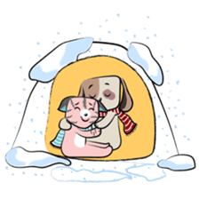 Bubu & Charley Winter Adventures sticker #15684779