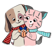 Bubu & Charley Winter Adventures sticker #15684783