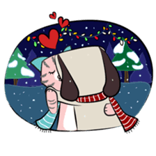 Bubu & Charley Winter Adventures sticker #15684786
