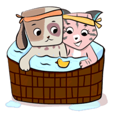 Bubu & Charley Winter Adventures sticker #15684789