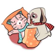 Bubu & Charley Winter Adventures sticker #15684790