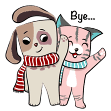Bubu & Charley Winter Adventures sticker #15684793