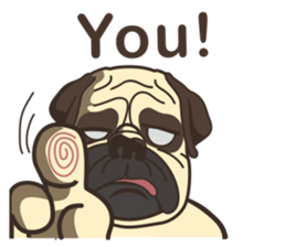 Warning security dog~bulldog Part. 2 sticker #15684797
