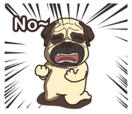 Warning security dog~bulldog Part. 2 sticker #15684805