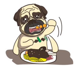 Warning security dog~bulldog Part. 2 sticker #15684812