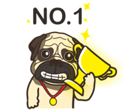 Warning security dog~bulldog Part. 2 sticker #15684817