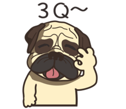 Warning security dog~bulldog Part. 2 sticker #15684821