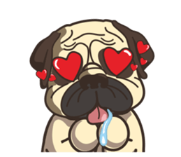 Warning security dog~bulldog Part. 2 sticker #15684823