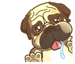 Warning security dog~bulldog Part. 2 sticker #15684832