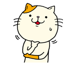 It is a cat named Mya-zaki. sticker #15684969