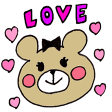 Colorful Bear2(japanese) sticker #15685287