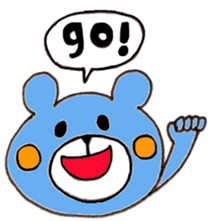 Colorful Bear2(japanese) sticker #15685290