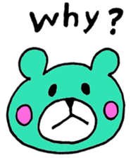 Colorful Bear2(japanese) sticker #15685292