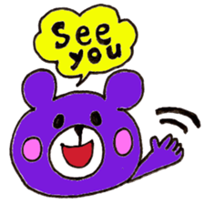 Colorful Bear2(japanese) sticker #15685293