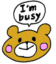 Colorful Bear2(japanese) sticker #15685298