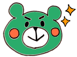 Colorful Bear2(japanese) sticker #15685318