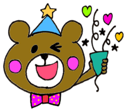 Colorful Bear2(japanese) sticker #15685319