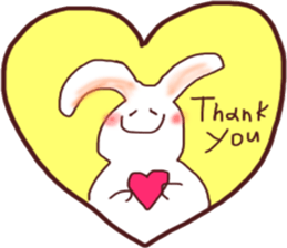 YURUKAWA Rabbit sticker #15685451