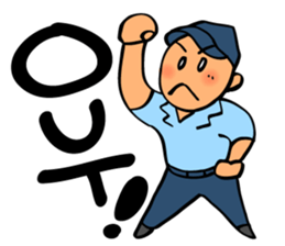 Cute & convenient baseball sticker part4 sticker #15685471