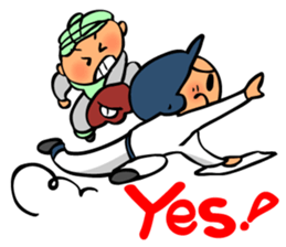 Cute & convenient baseball sticker part4 sticker #15685493