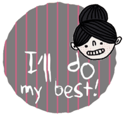 Mai in March (Eng) sticker #15685539