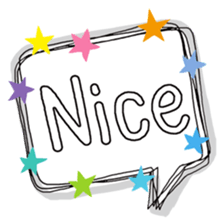 Speech balloon(Japanese) sticker #15687046