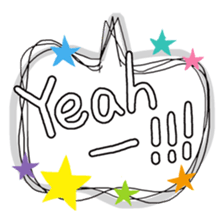 Speech balloon(Japanese) sticker #15687048