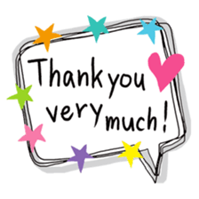 Speech balloon(Japanese) sticker #15687055