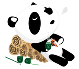 Lazy life of Pobi-kun sticker #15687511